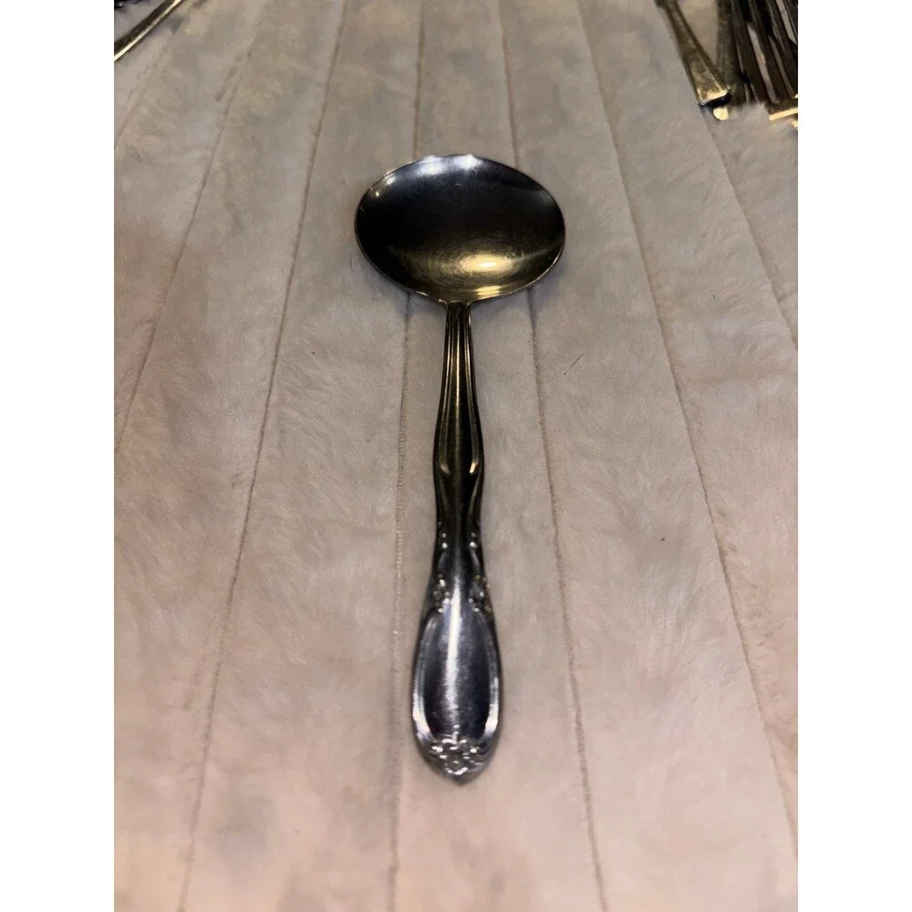 Vintage Superior Stainless USA Chapel Hill Solid Gravy Ladle Sauce Spoon 6.75